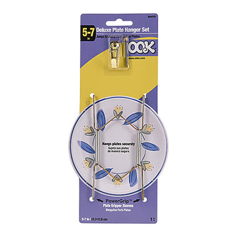 Hooks/Wall Adhesive, Art & School, 5"x7", Ook, Deluxe, Plate Hangers, 660824